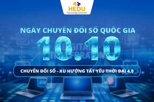 HEDU Tech hưởng ứng Ngày Chuyển đổi số Quốc gia 10/10